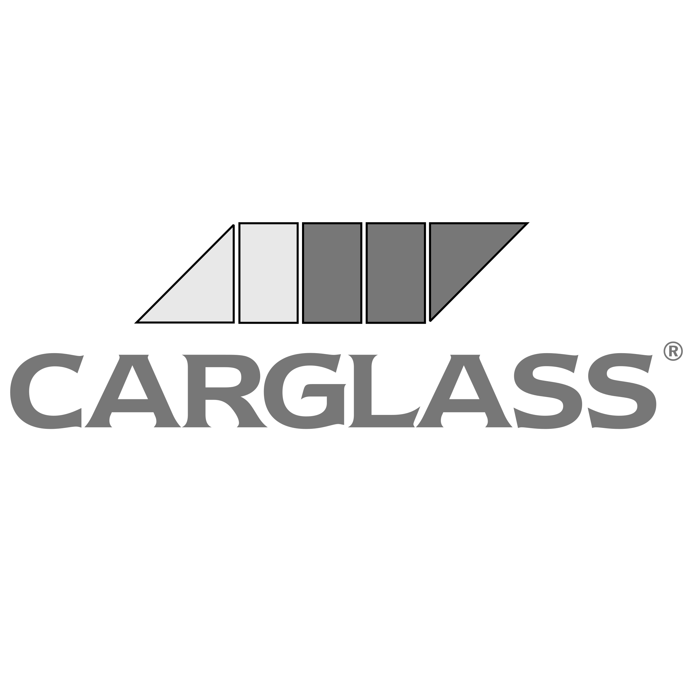 Carglass logo noir et blanc