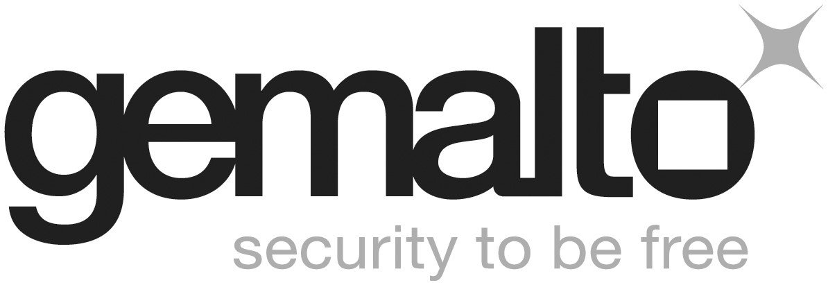 Gemalto black and white logo