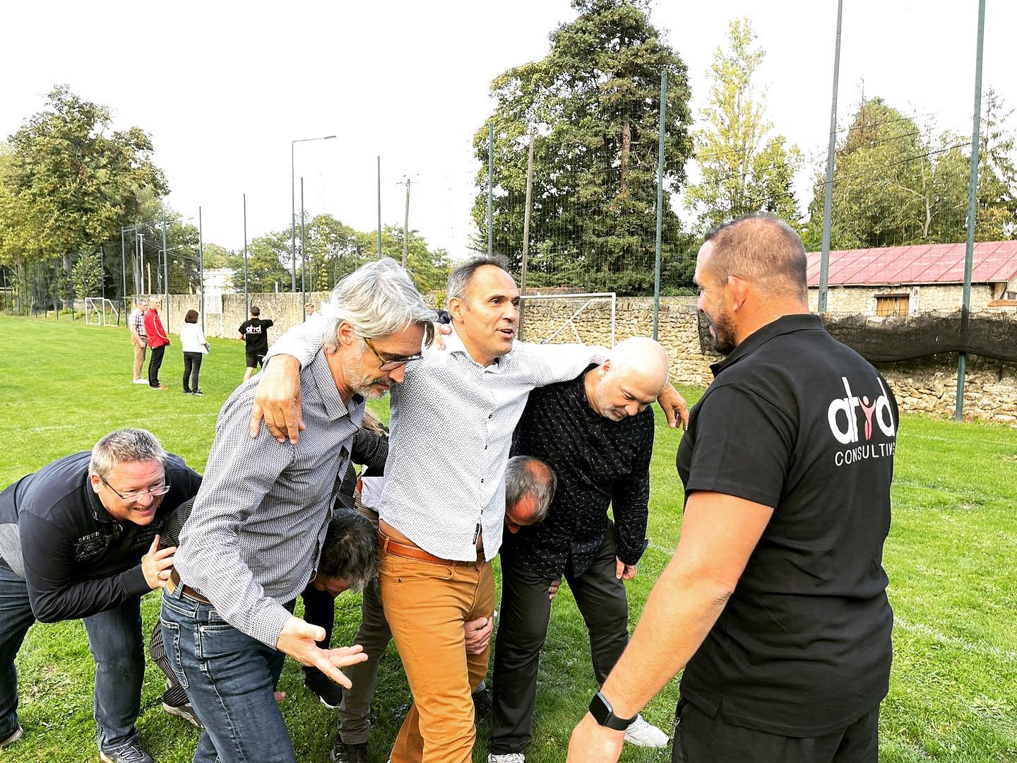 Team building tres engagé avec David Attoub 😉